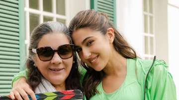 Sara Ali Khan with her mother Amrita Singh
