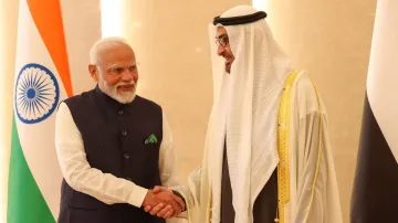 Narendra Modi WIH UAE President 