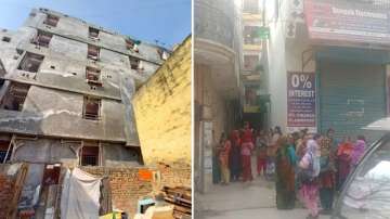 Noida woman along with two daughters jumps from building. 