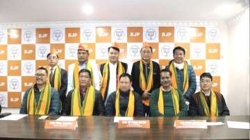 Four MLAs join BJP ahead of elections
