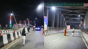 PM Modi inspect Shivpur-Phulwaria-Lahartara marg