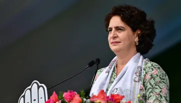 Congress leader Priyanka Gandhi Vadra