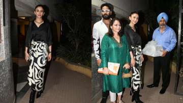 Rakul Preet Singh with family and friends 