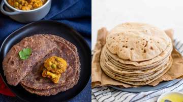 Millet vs Grain Roti