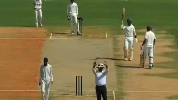 Vamshhi Krrishna smashes six sixes in an over.