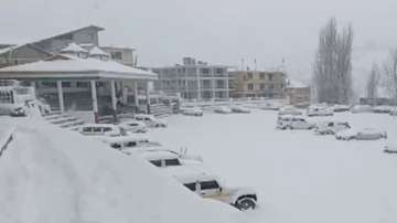 Lahaul Spiti weather, Lahaul Spiti schools colleges closed, himachal pradesh snowfall, Lahaul Spiti 