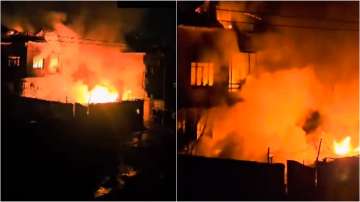 Jammu and Kashmir, Fire, Srinagar fire, fire in Srinagar