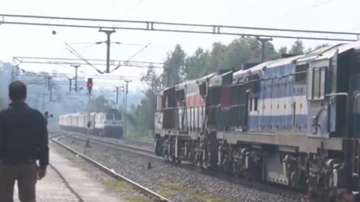 TRAIN WITHOUT DRIVER, goods train runs for over 70 km without driver, goods train runs without drive