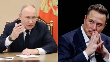 Vladimir Putin and Elon Musk