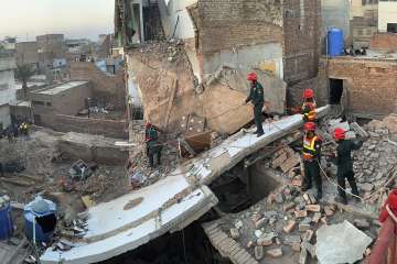 Pakistan Building Collapse Multan