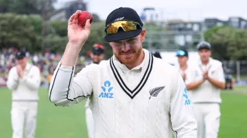 Glenn Phillips registered his maiden five-wicket haul in Tests helping New Zealand bowl out Australia for 164 in the second innings