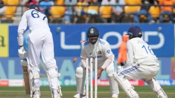 Sarfaraz Khan was in fully enjoying himself fielding in close-in positions as he engaged in hilarious banters with England batters