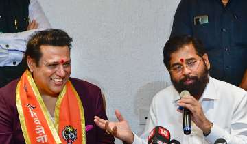 Govinda and CM Eknath Shinde