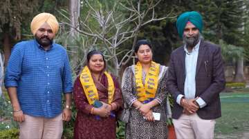 Poonam Kumari and Neha Musabat returned to the AAP fold