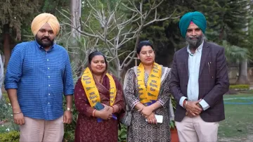 Poonam Kumari and Neha Musabat returned to the AAP fold