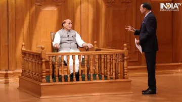 Defence Minister Rajnath Singh in Aap Ki Adalat