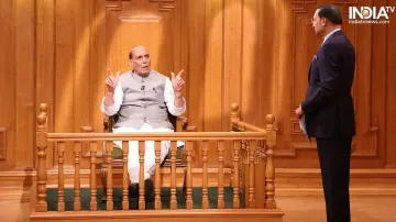 Defence Minister Rajnath Singh in Aap Ki Adalat