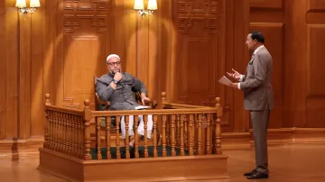 AIMIM chief Asaduddin Owaisi in Aap Ki Adalat 