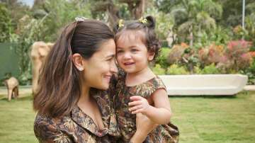 Alia Bhatt with daughter Raha