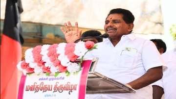 Tamil Nadu news, Small mistake made by designer, Tamil Nadu minister anitha Radhakrishnan, anitha Ra