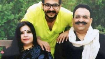 Mukhtar Ansari with his family members