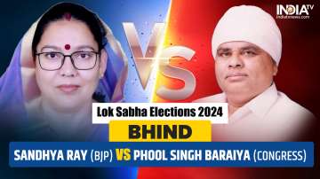 Bhind Lok Sabha Election 2024: BJP fields Sandhya Ray against Congress' Phool Singh Baraiya