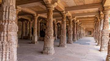 Bhojshala complex, Bhojshala survey, ancient evidences Madhya Pradesh news, Bhojshala complex survey