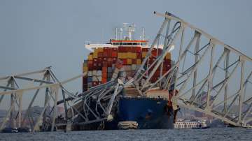 US Baltimore bridge collapse: Ship manned by 22 Indians, all safe