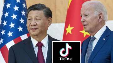 Chinese President Xi Jinping with his US counterpart Joe Biden tIK TOK BAN