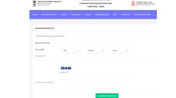 CUET PG admit card 2024 download link is accessible at pgcuet.samarth.ac.in.