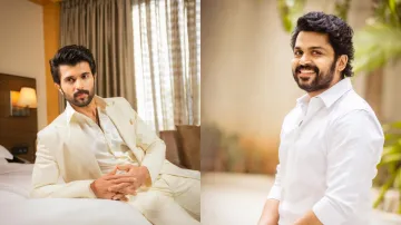 Vijay Deverakonda and Karthi