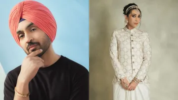 Diljit Dosanjh and Karishma Kapoor