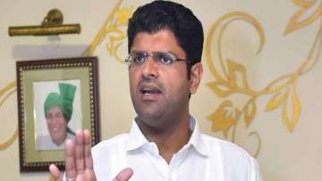 JJP leader Dushyant Chautala