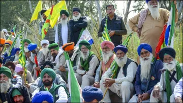 Farmers protest