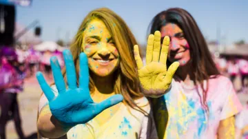 Holi celebrations