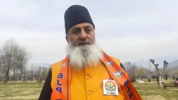 BJP worker Mohammad Azad Ashraf in Jammu and Kashmir