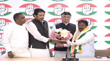 Jharkhand BJP MLA Jai Prakash Bhai Patel joins Congress, Lok Sabha Elections 2024