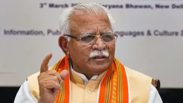 BJP leader Manohar Lal Khattar