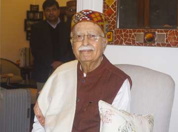 Veteran BJP leader and former Deputy PM Lal Krishna Advani