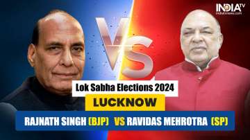 Lucknow Lok Sabha elections 2024, Rajnath Singh, Ravidas Mehrotra