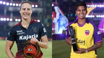 Ellyse Perry and Deepti Sharma.