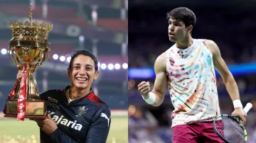 Smriti Mandhana and Carlos Alcaraz