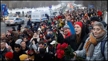 Russia, Alexei Navalny funeral, Moscow