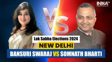 New Delhi Lok Sabha Elections 2024: BJP fields debutant Bansuri Swaraj against AAP's Somnath Bharti