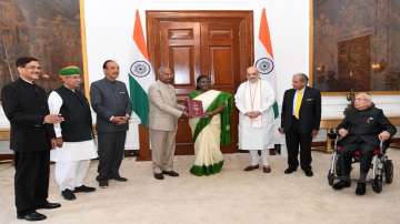 Ram Nath Kovind-led panel on 'one nation, one election' submitted its report to President Droupadi Murmu in New Delhi. 

