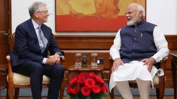 Bill Gates and PM Modi discussion