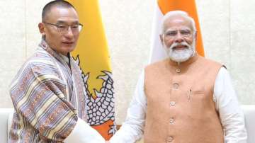 PM Modi with Bhutan PM Tshering Tobgay 
