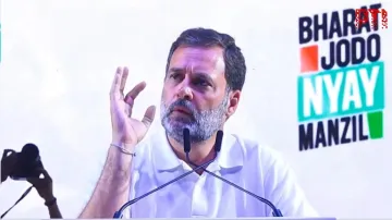 Rahul Gandhi at I.N.D.I.A bloc rally in Mumbai