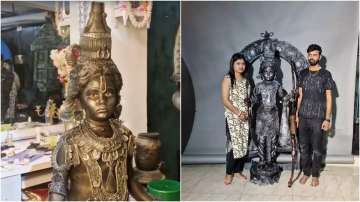 Bengal artist couple transforms 9-year-old boy into 'living Ram Lalla' | Video
