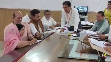 SP leader Ruchi Veera files nomination